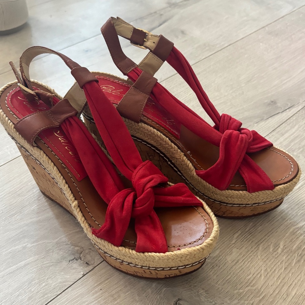 Paloma Barcelo Wedge heels size 9